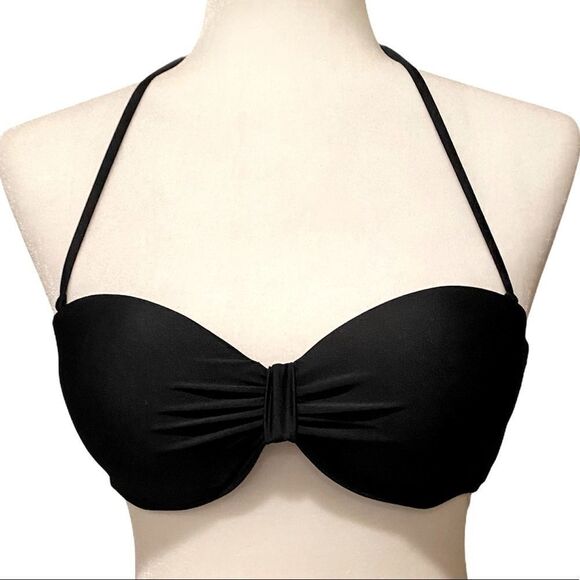 Gap Body Black Bathing Suit Top Size Small - Picture 1 of 5